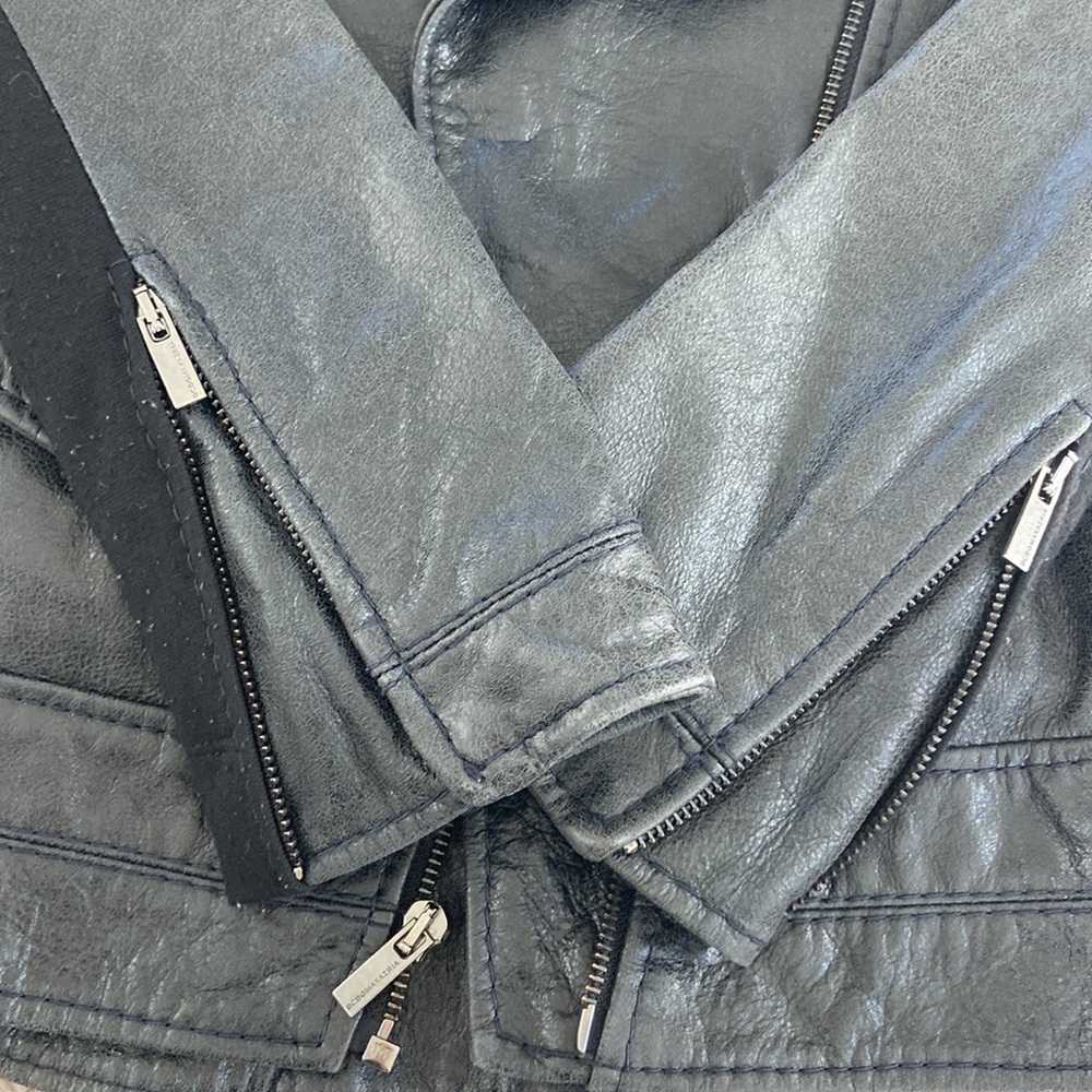 Bcbg Leather Jacket - image 4